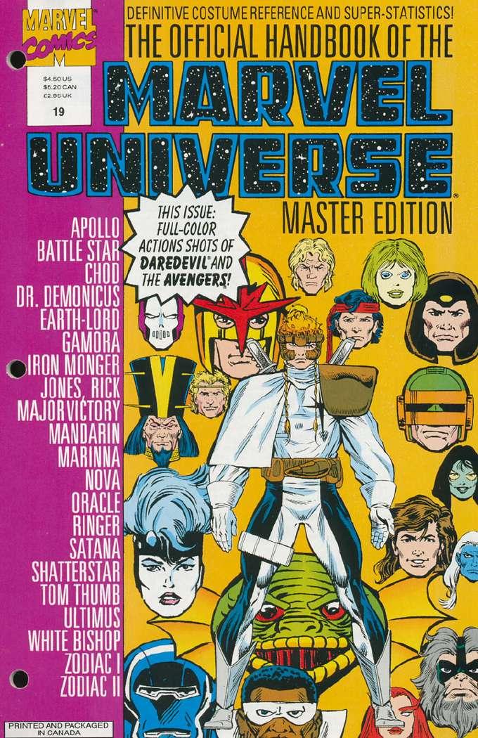 Official Handbook of the Marvel Universe Master Edition Vol. 1 #19