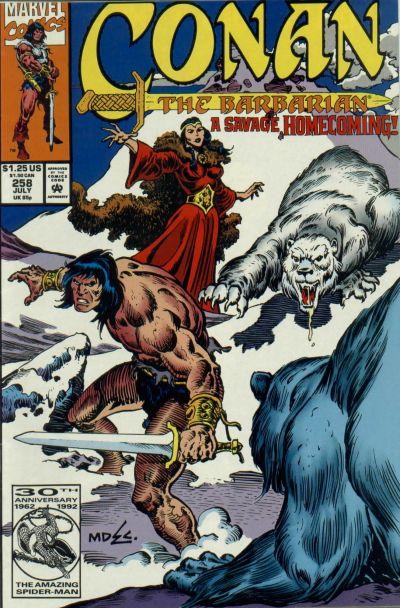 Conan the Barbarian Vol. 1 #258