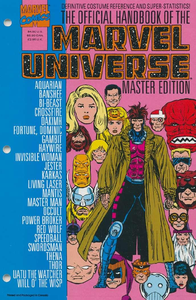 Official Handbook of the Marvel Universe Master Edition Vol. 1 #21