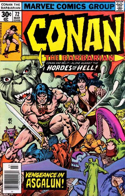 Conan the Barbarian Vol. 1 #72