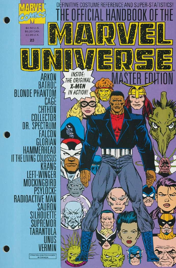 Official Handbook of the Marvel Universe Master Edition Vol. 1 #23