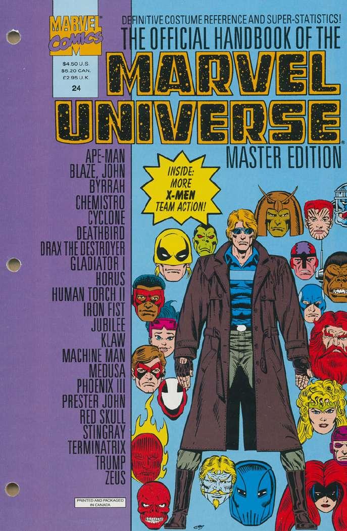Official Handbook of the Marvel Universe Master Edition Vol. 1 #24
