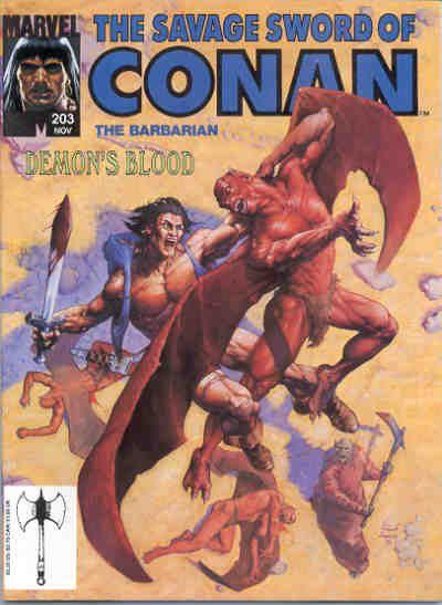 Savage Sword of Conan Vol. 1 #203