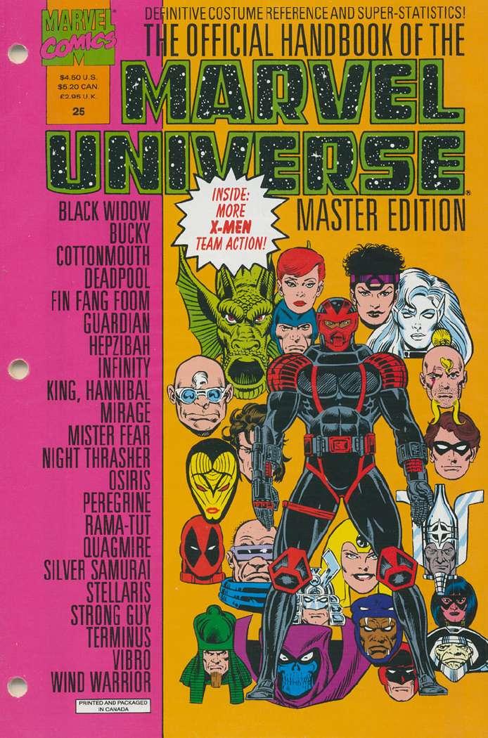 Official Handbook of the Marvel Universe Master Edition Vol. 1 #25