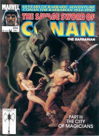 Savage Sword of Conan Vol. 1 #204