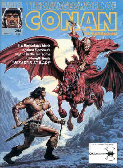 Savage Sword of Conan Vol. 1 #206