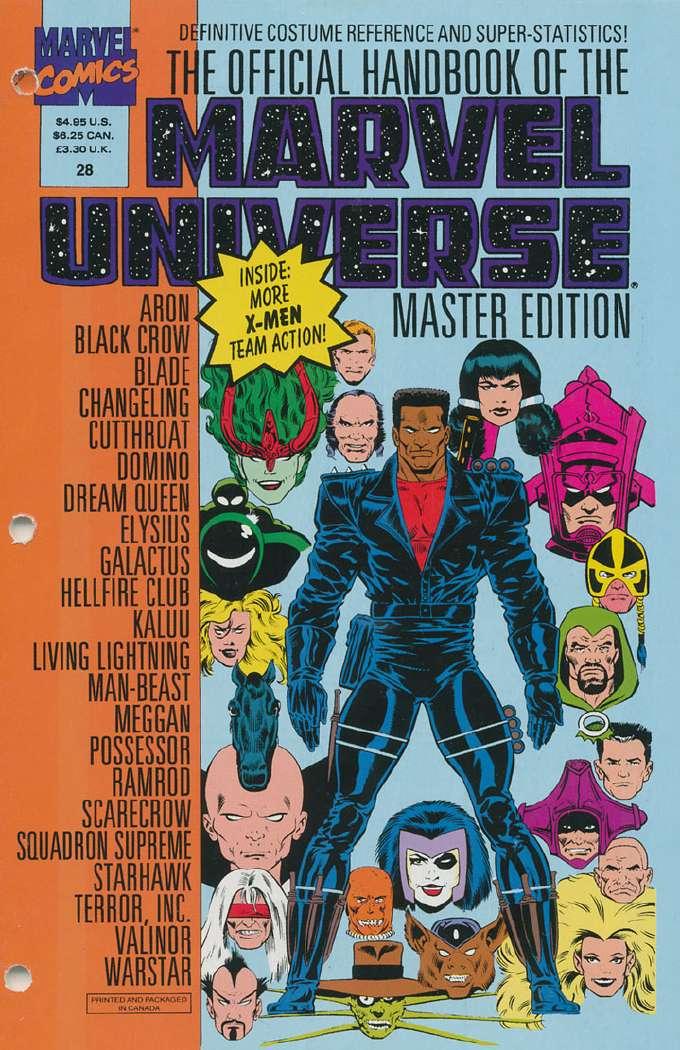 Official Handbook of the Marvel Universe Master Edition Vol. 1 #28