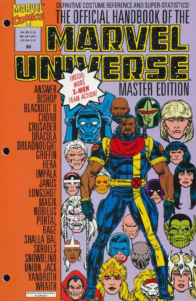 Official Handbook of the Marvel Universe Master Edition Vol. 1 #30