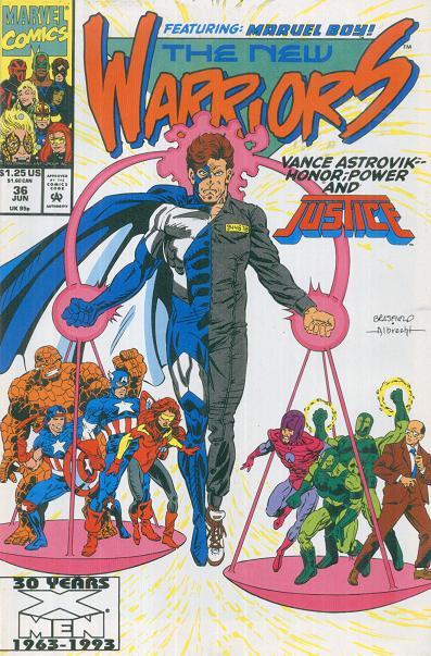 The New Warriors Vol. 1 #36