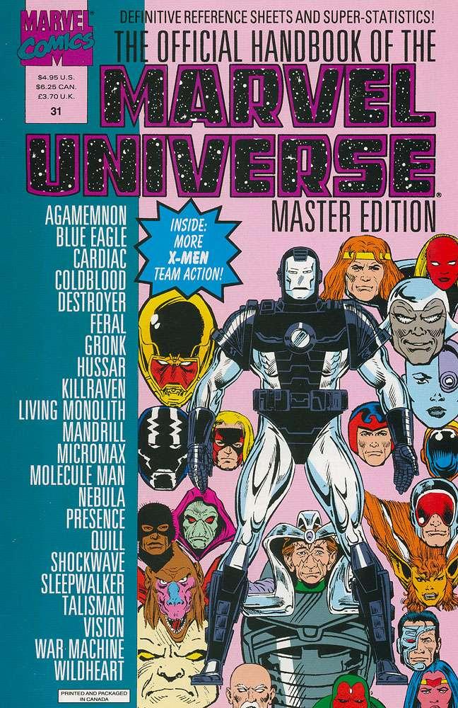 Official Handbook of the Marvel Universe Master Edition Vol. 1 #31