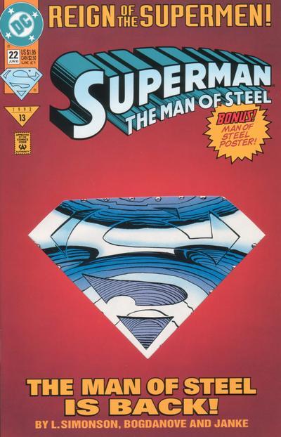 Superman: The Man of Steel Vol. 1 #22