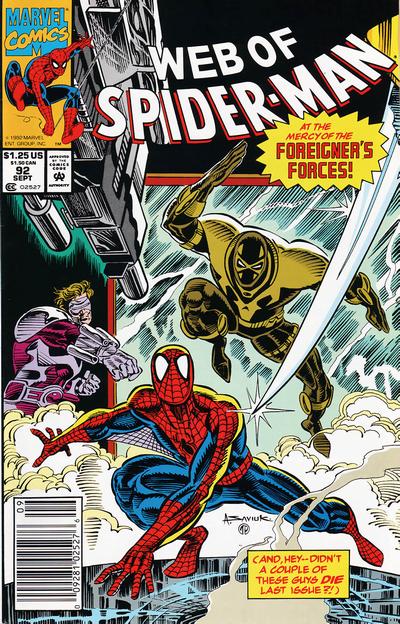 Web of Spider-Man Vol. 1 #92