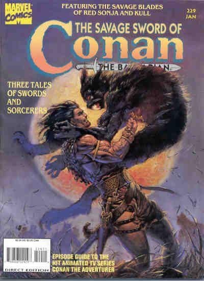 Savage Sword of Conan Vol. 1 #229