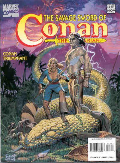 Savage Sword of Conan Vol. 1 #215