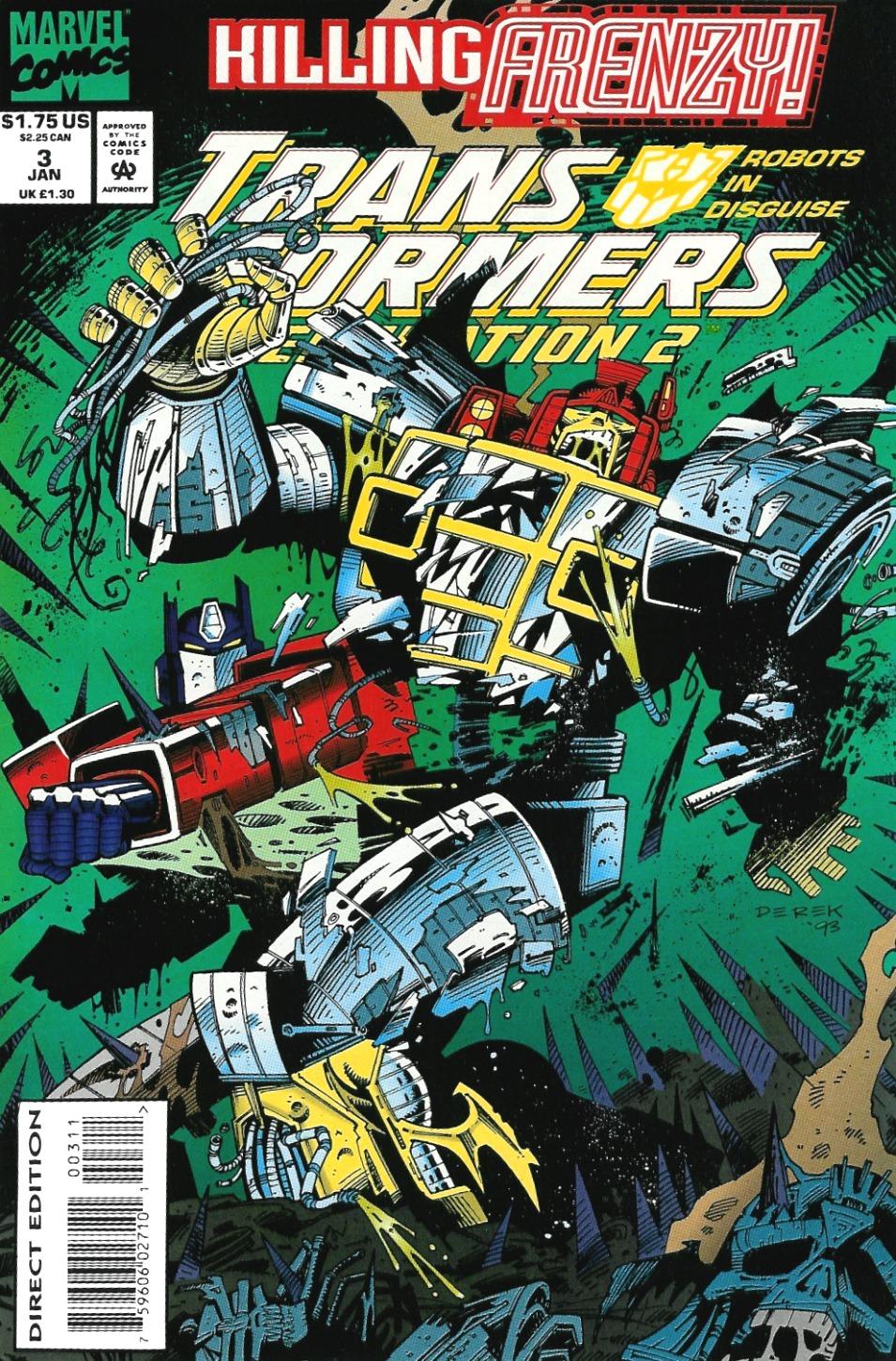 Transformers: Generation 2 Vol. 1 #3
