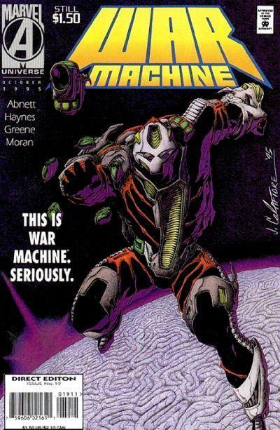 War Machine Vol. 1 #19