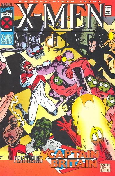 X-Men Archives Featuring Captain Britain Vol. 1 #5