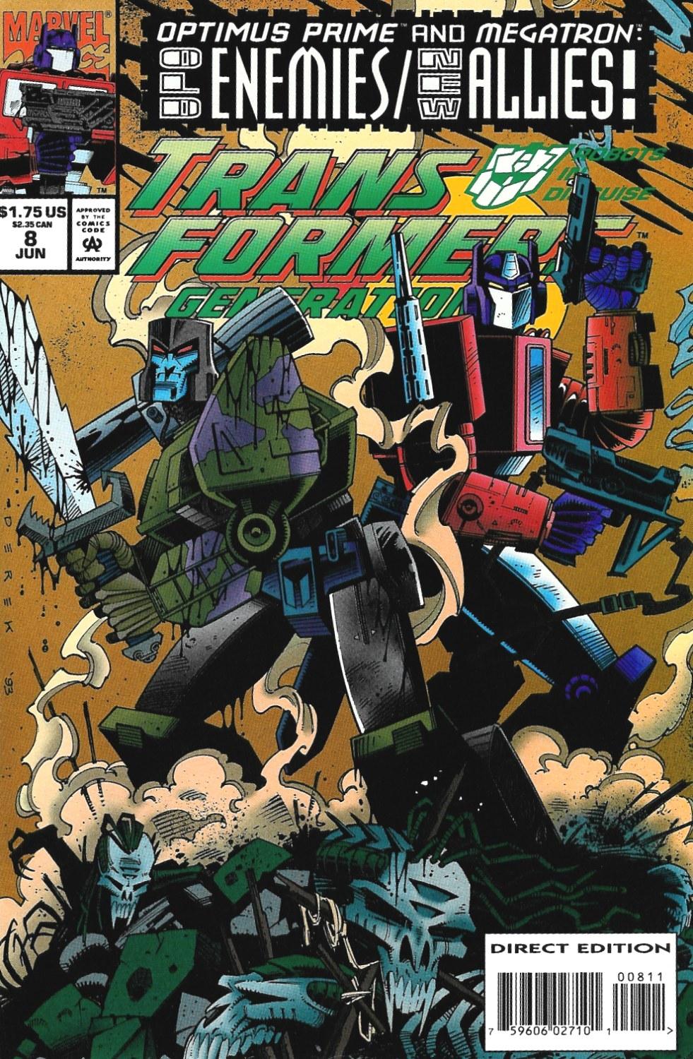 Transformers: Generation 2 Vol. 1 #8