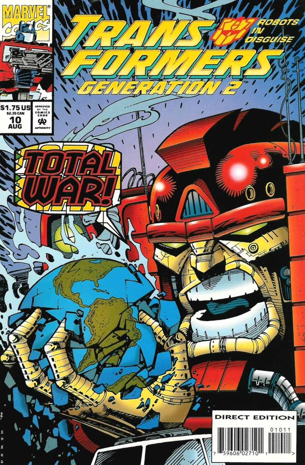 Transformers: Generation 2 Vol. 1 #10