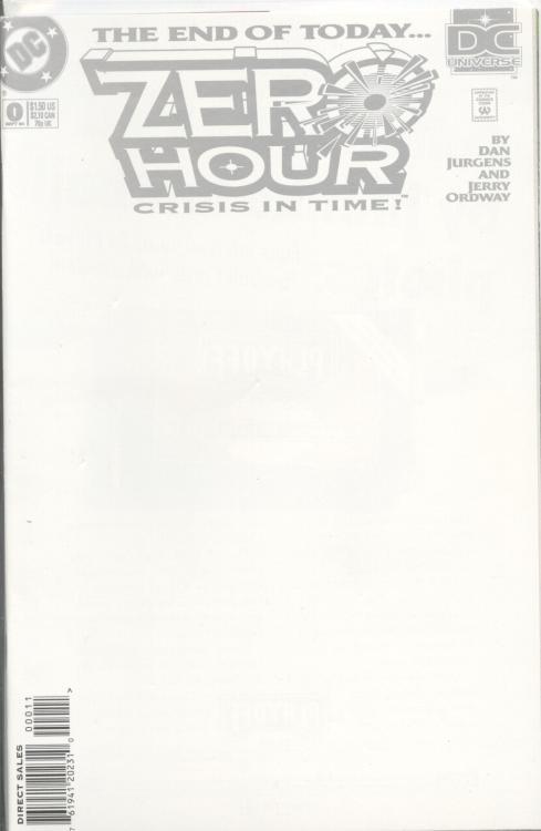 Zero Hour Vol. 1 #0