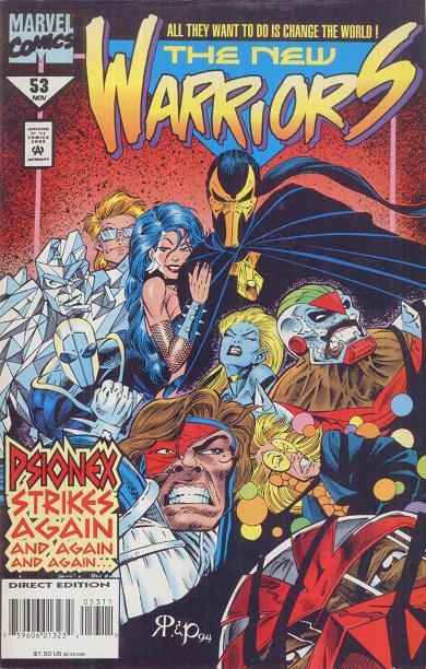 The New Warriors Vol. 1 #53