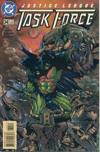 Justice League Task Force Vol. 1 #34