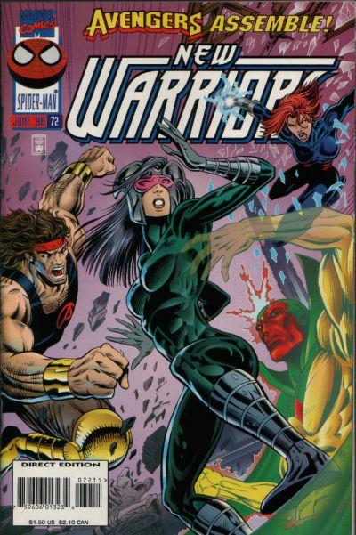 The New Warriors Vol. 1 #72