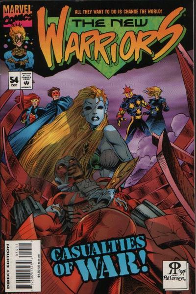The New Warriors Vol. 1 #54