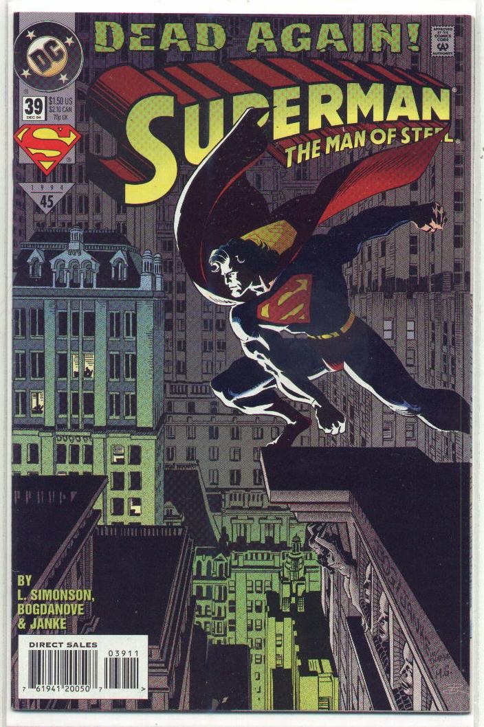 Superman: The Man of Steel Vol. 1 #39
