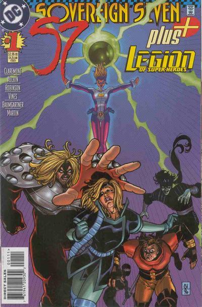 Sovereign Seven Plus Legion of Super-Heroes Vol. 1 #1