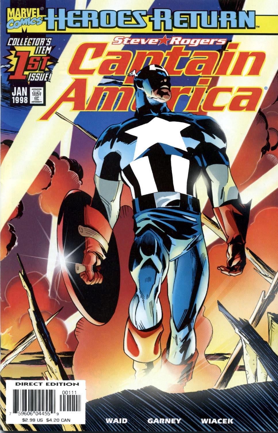 Captain America Vol. 3 #1