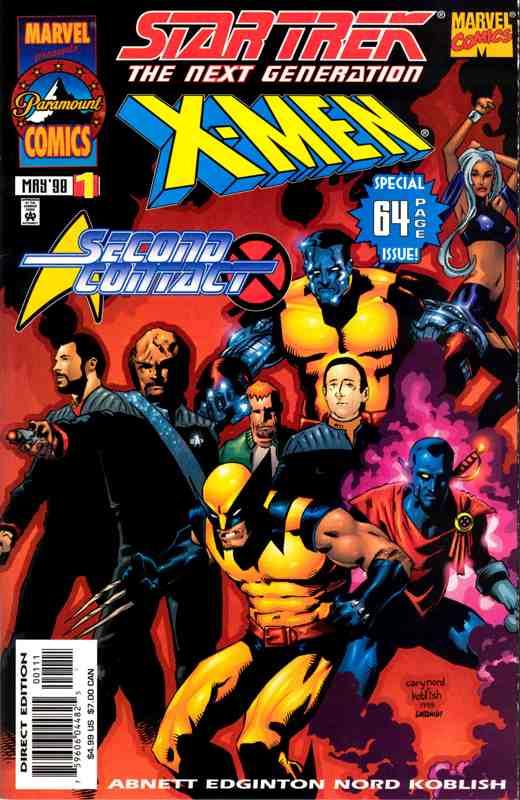 Star Trek: The Next Generation / X-Men: Second Contact Vol. 1 #1