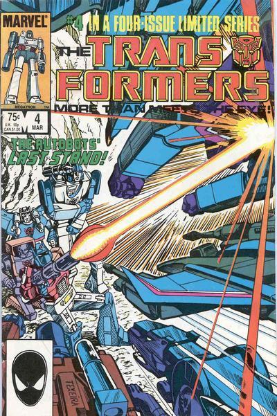 Transformers Vol. 1 #4