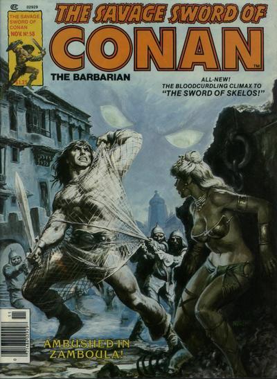 Savage Sword of Conan Vol. 1 #58