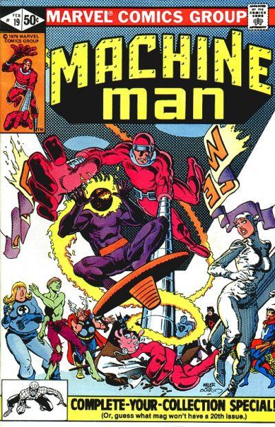 Machine Man Vol. 1 #19