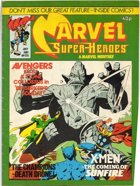 Marvel Super-Heroes (UK) Vol. 1 #375