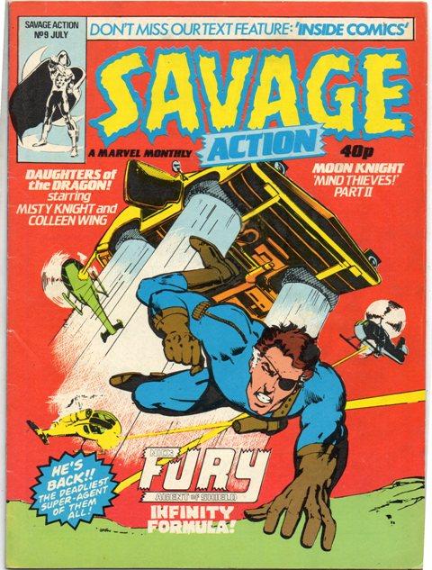 Savage Action Vol. 1 #9