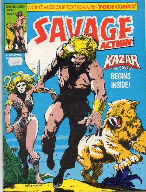 Savage Action Vol. 1 #10