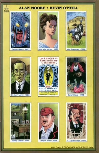 League of Extraordinary Gentlemen Vol. 1 #2