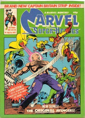 Marvel Super-Heroes (UK) Vol. 1 #378