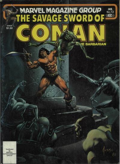 Savage Sword of Conan Vol. 1 #72