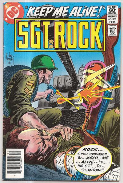 Sgt. Rock Vol. 1 #361
