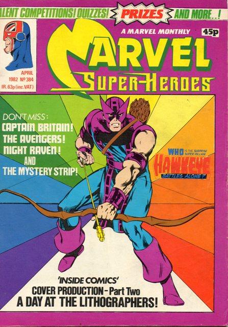 Marvel Super-Heroes (UK) Vol. 1 #384