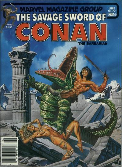Savage Sword of Conan Vol. 1 #77