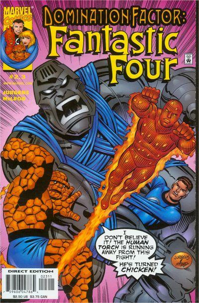 Domination Factor Fantastic Four Vol. 1 #2.3