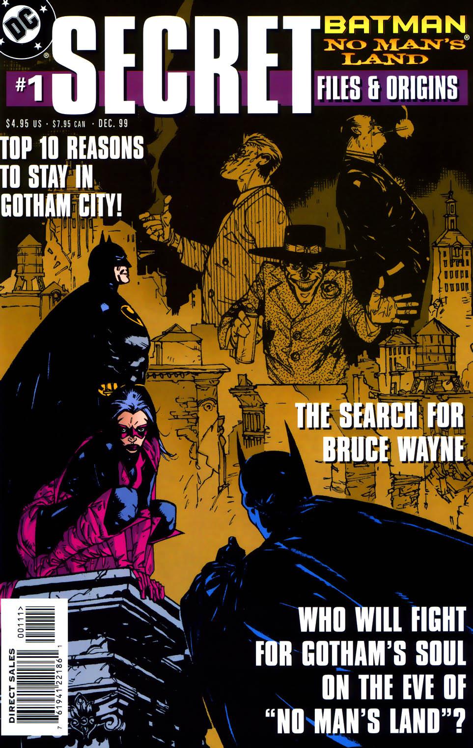 Batman: No Man's Land Secret Files and Origins Vol. 1 #1