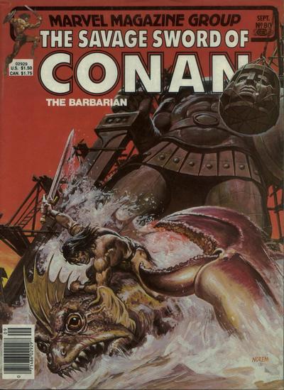 Savage Sword of Conan Vol. 1 #80