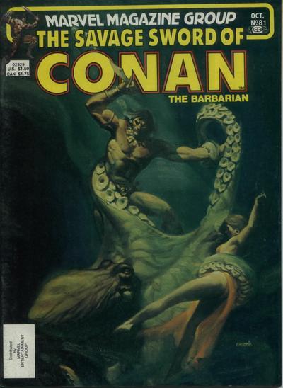 Savage Sword of Conan Vol. 1 #81