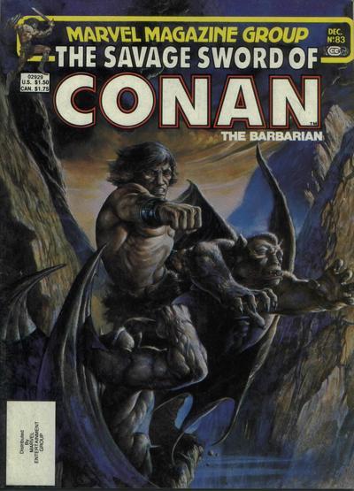 Savage Sword of Conan Vol. 1 #83