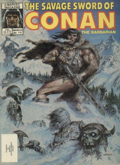 Savage Sword of Conan Vol. 1 #110